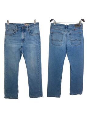 Wrangler relaxed bootcut jeans denim western country rodeo blue casual men’s 29
